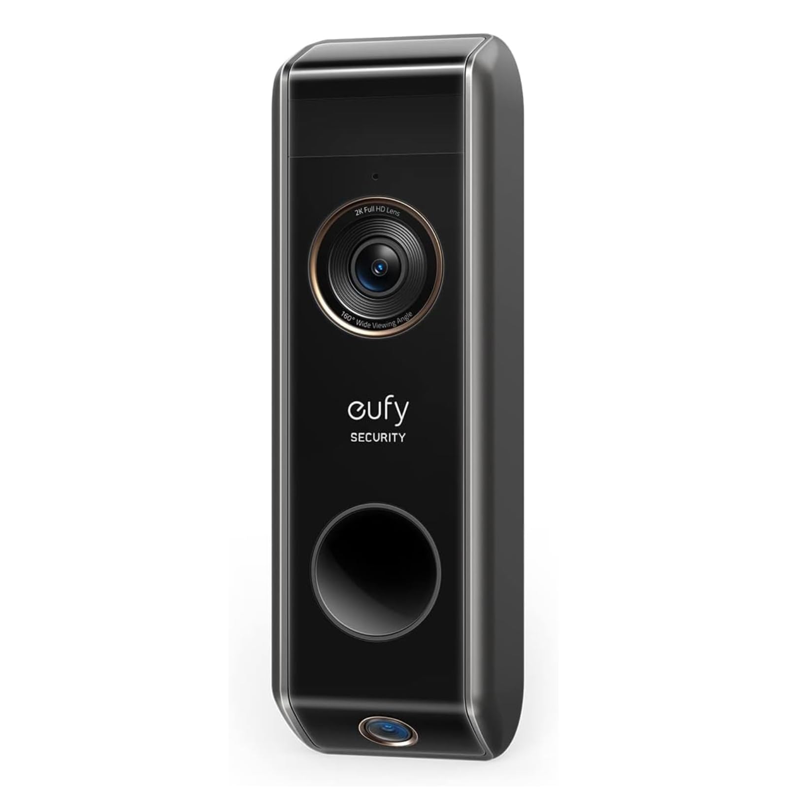eufy Security Video Doorbell S330 Dual Camera (z baterią), dodatkowa kamera, dzwonek do drzwi zasilany akumulatorem, czujnik ruchu, rozpoznawanie paczek, 2K HD, bezpłatne użytkowanie