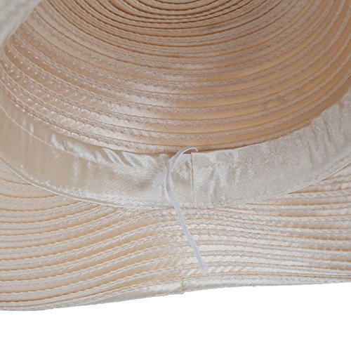 Original One Women's Classic Cloche Church Hat for Derby Day Kentucky Horse Racing (Champagne Gold) - Thumbnail 7