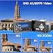 Vmotal Digitale Videokamera 4K, 48MP Foto/4K 60fps Videorecorder, Anfänger-Video-Camcorder für Vlogging, Youtube, mit 2 Batterien/externem Mikrofon/SD-Karte/Fernbedie...