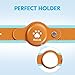 GPS Tracker for Dogs, 2 in 1 Smart Pet Collar (Only iOS), No Monthly Fee Waterproof Dog Collar with Real-time Tracking, Anti-Lost, 365-Day Long Battery GPS Tracker for All Sized Dogs(Locator Included)