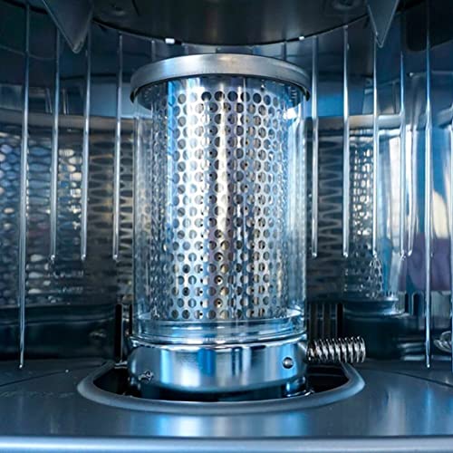 Heizgerät 3000 Watt mit manueller Handpumpe, ration1 Petroleumofen, Dochtofen ohne Strom/Gas nutzbar, Petroleumheizung für belüftete Räume, für Camping, Terrasse, Outdoor, Stromausfall – Bild 9