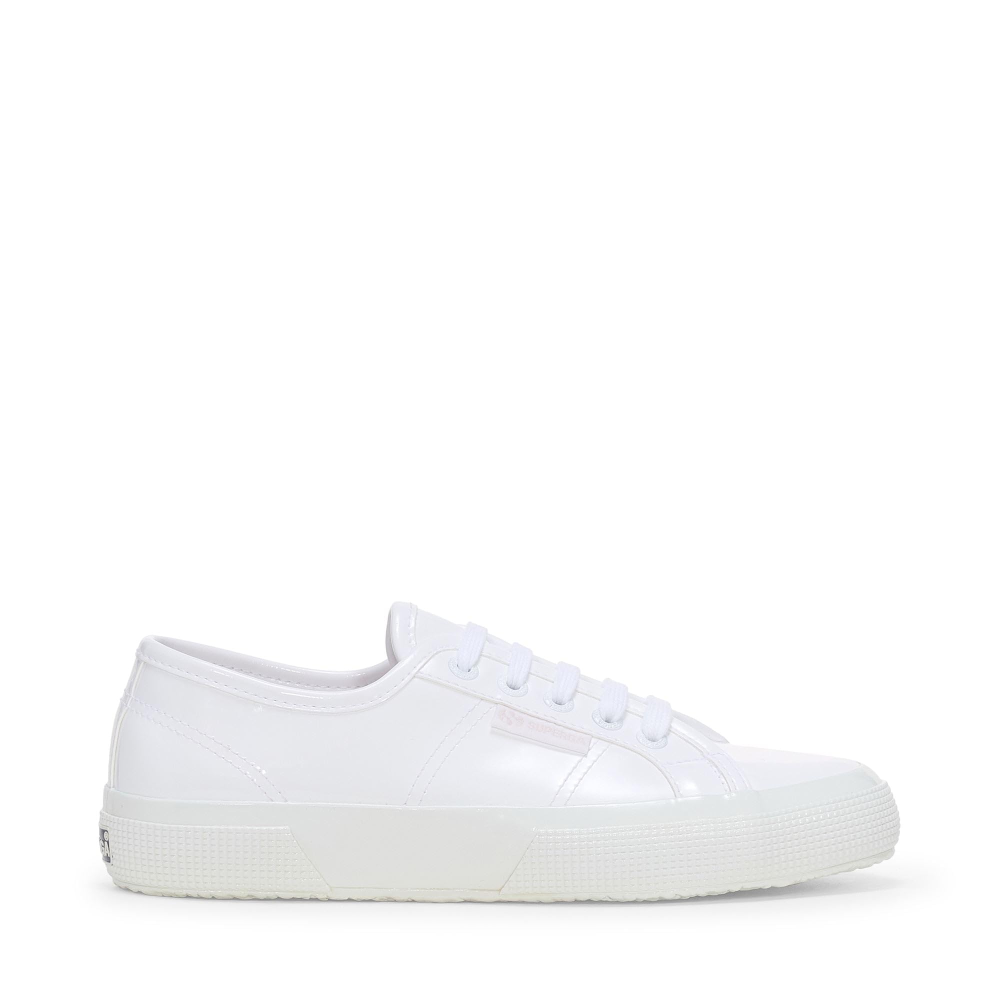 SUPERGA - Sneakers, Donna, Bianco, Sintetico, Casual, 2750 Vegan Varnish Material, Taglia: 37