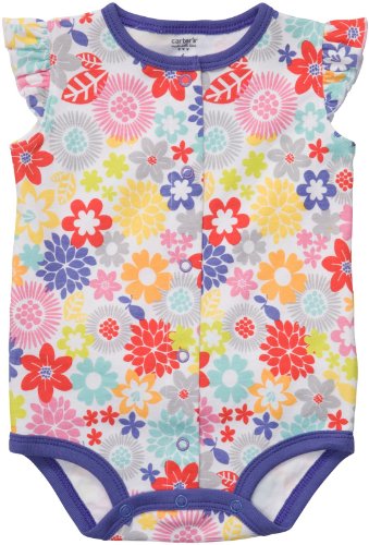 Creeper Carter's motif floral doux pour entourer de tendresse bébé 3 mois