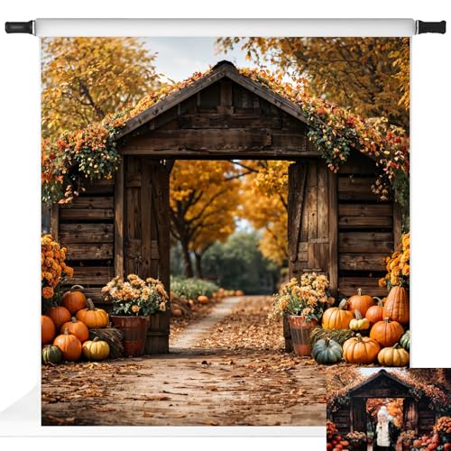 Toile de fond d'automne pour photographie de studio afin de réussir vos décors de saison