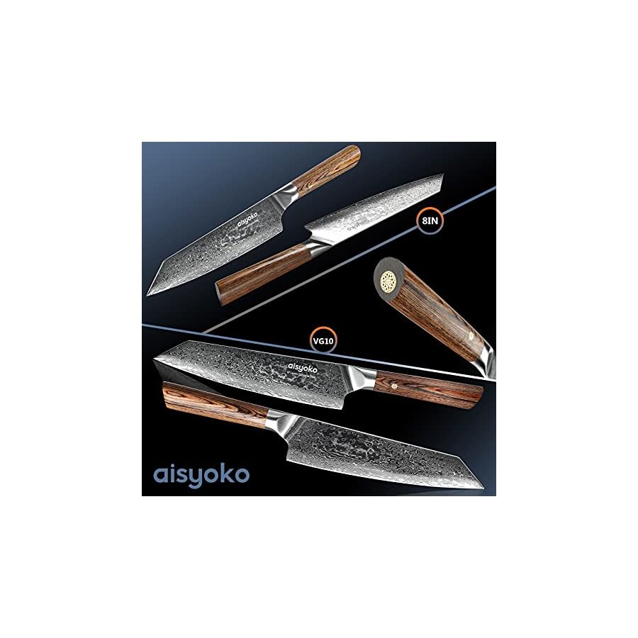 aisyoko-Chef-Knife-8-Inch-Damascus-Japan-VG-10-Super-Stainless-Steel-Professional-High-Carbon-Super-Sharp-Kitchen-Cooking-Knife-Ergonomic-Color-Wooden-Handle-Luxury-Gift-Box aisyoko Chef Knife 8 Inch Damascus Japan VG-10 Super Stainless Steel Professional High Carbon Super Sharp Kitchen Cooking Knife, Ergonomic Color Wooden Handle Luxury Gift Box