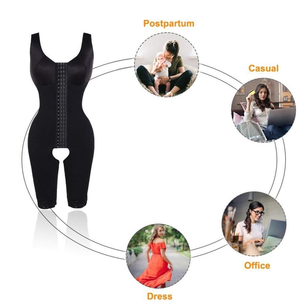 ISCBAFYX Body Gruby pas Talia Trenażer Butt Lifter Figi redukują uda Majtki Wyszczuplają brzuch Push Up Shapewear Gorsetowe body (kolor: beżowy, rozmiar: 5XL)