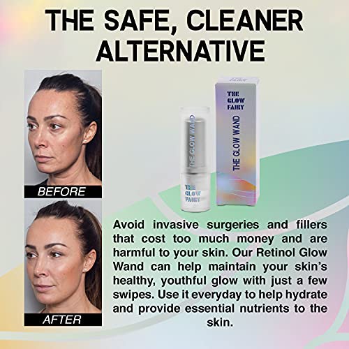 Glow Fairy Retinol Face Cream - Anti-Aging Day & Night Moisturizer For Sensitive Skin - Reduce Fine Lines, Wrinkles & Age Spots - 1 Fl Oz #TOP1