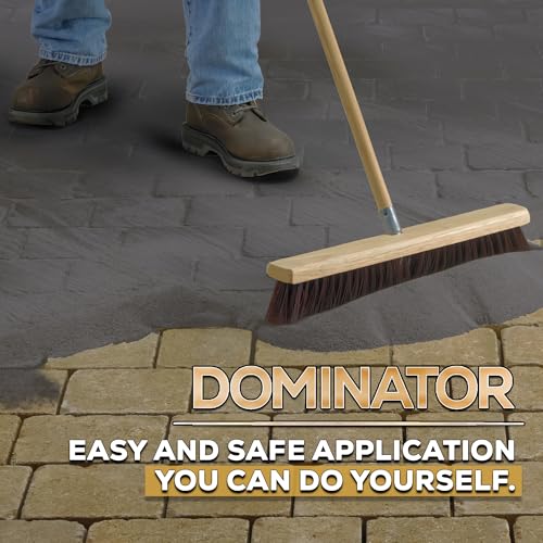 image for 10 Pound Charcoal Gray DOMINATOR Polymeric Sand with Revolutionary Cer