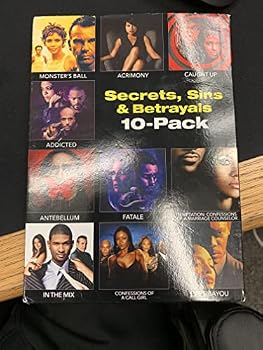 DVD Secrets, Sins, & Betrayals 10-Movie Collection Book