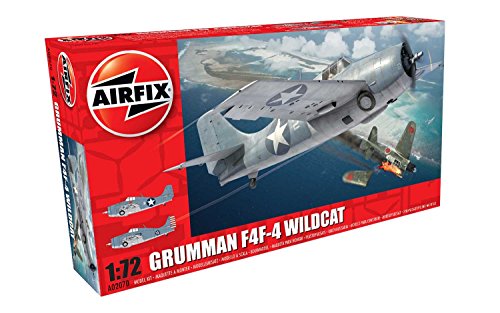 Airfix 1: 72 Escala Grumman F4 F-4 Wildcat Modelo Kit