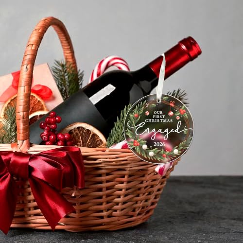 HEXMOZ Engagement Ornament 2026 - Engagement Gifts for Couples, Women, Her - Image 4