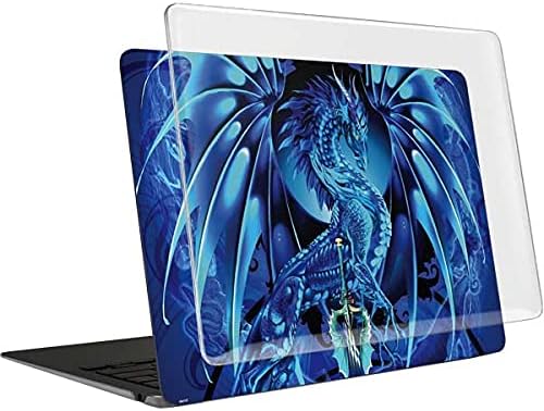 Skinit Case + Skin Compatible with MacBook Air 13in M1 (2021) - Tate and Co. Ice Dragon Design