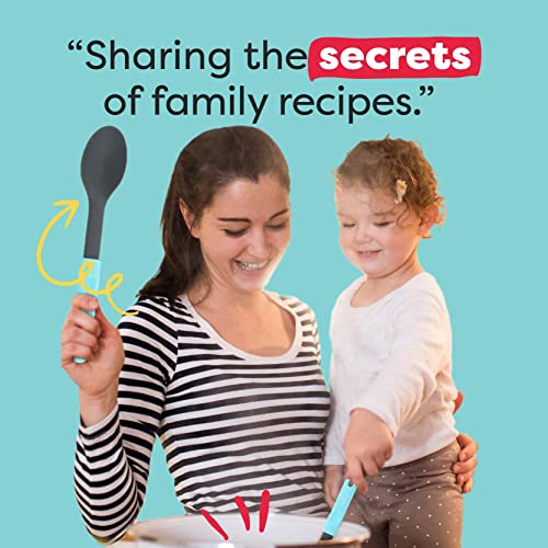 Baketivity Kids Cooking Set Real Utensils With Kitchen Tool Guide - Complete Junior Cooking Set Gift For Girls Or Boys With Mixing Bowls, Cutting Board, Knife, Apron - Kids Baking Set For Real Cooking - Thumbnail 2