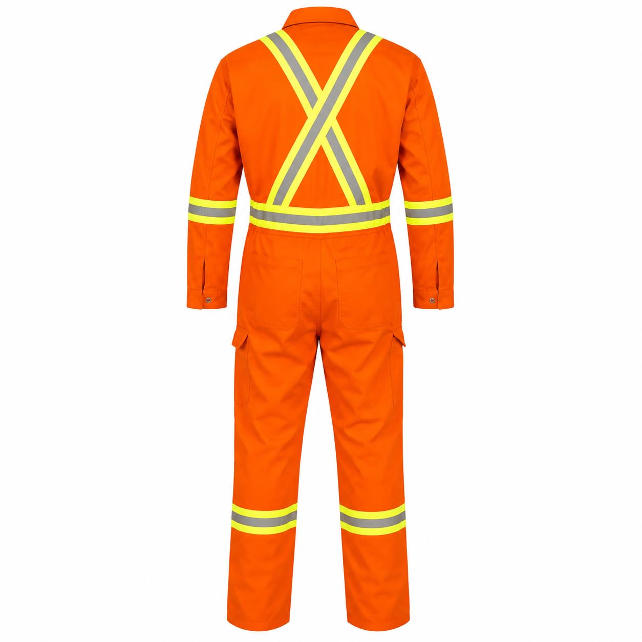 Flame Resistant FR High Visibility Hi Vis Coverall