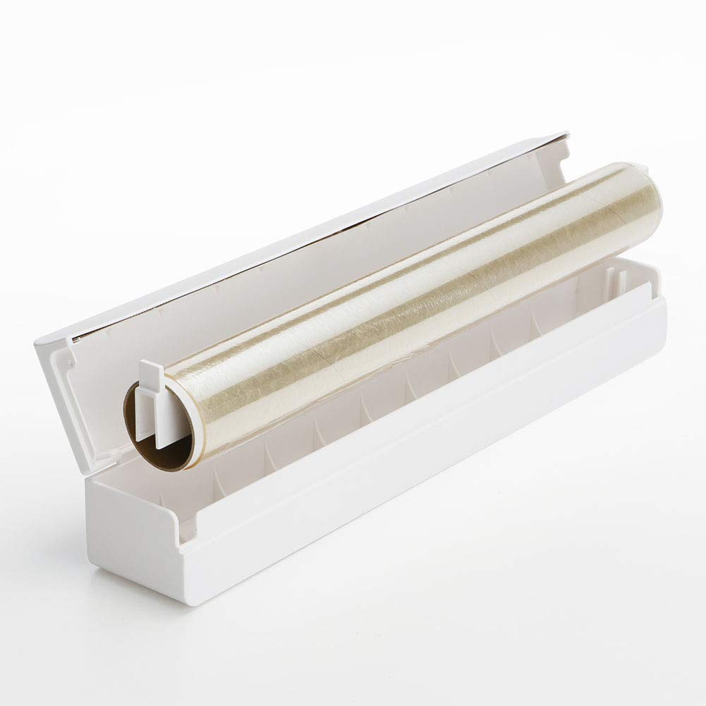 Yamazaki 3247 Tower Magnetic Wrap Case, White, ABS Resin, 32.6 x 5.5 x 5 cm