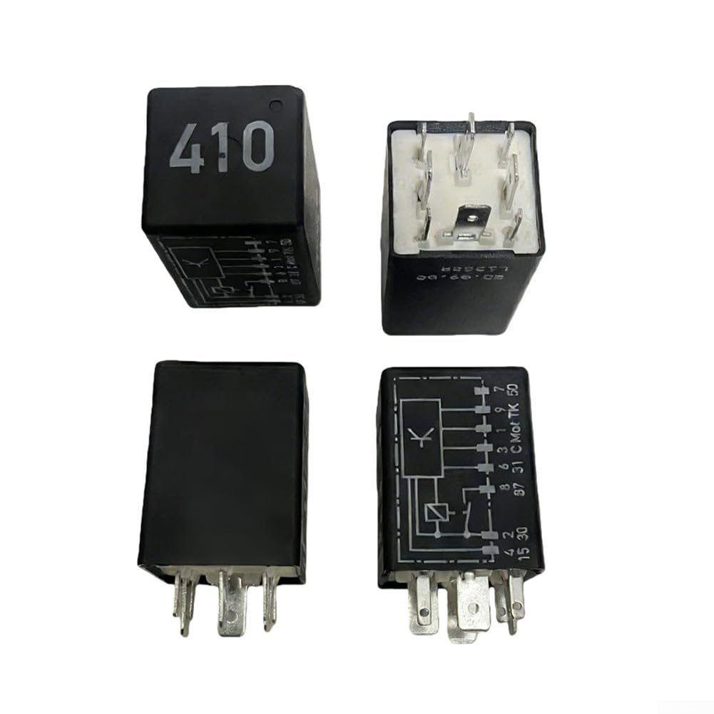 Relè carburante, 12 V, 40 A, n. 410, relè 6N0906383B per Seat 1996-2010, 8 pin, relè di ricambio
