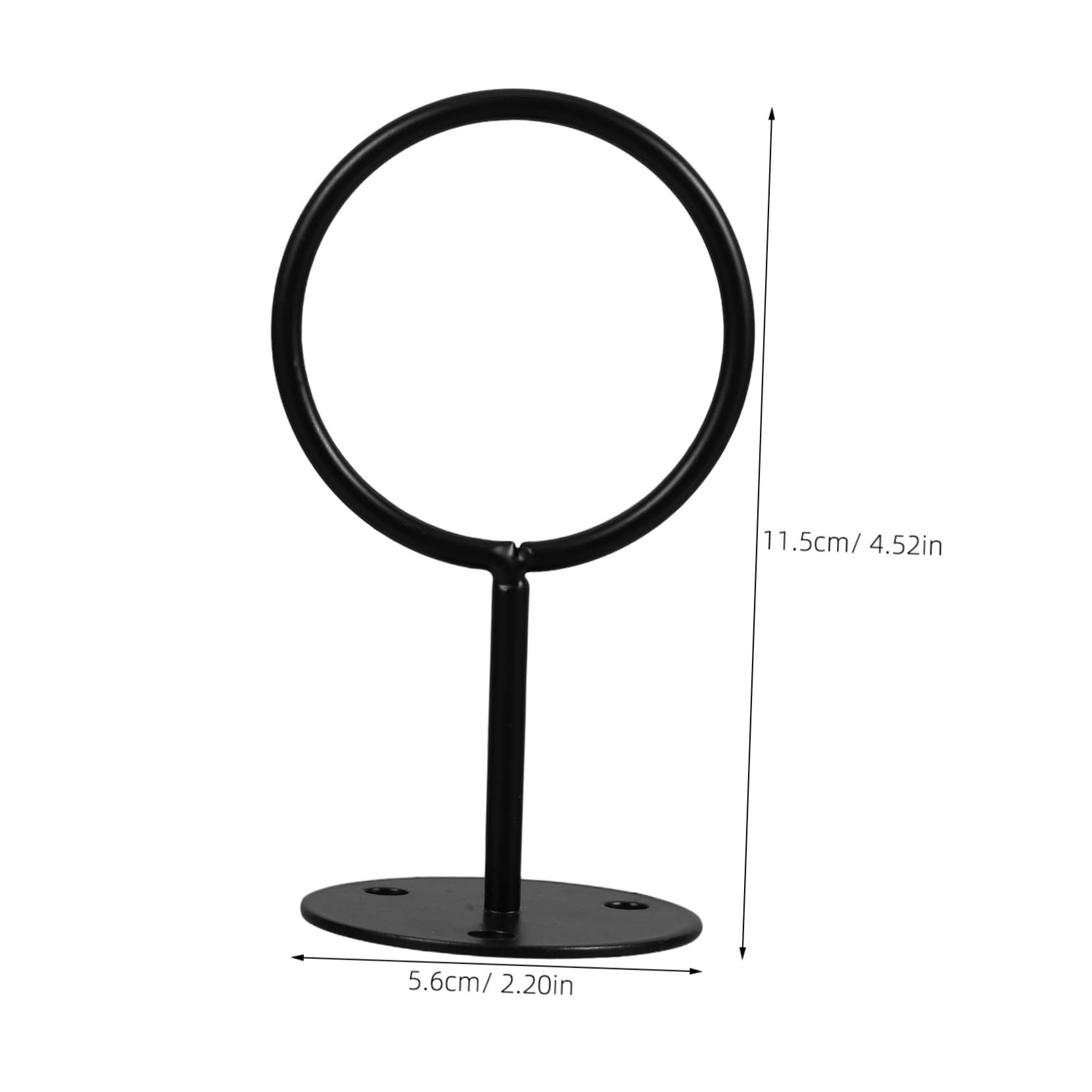 PRETYZOOM Baseball Display Mount Wall Mount Baseball Racks Iron Material Collectible Softball Racks for Home Club