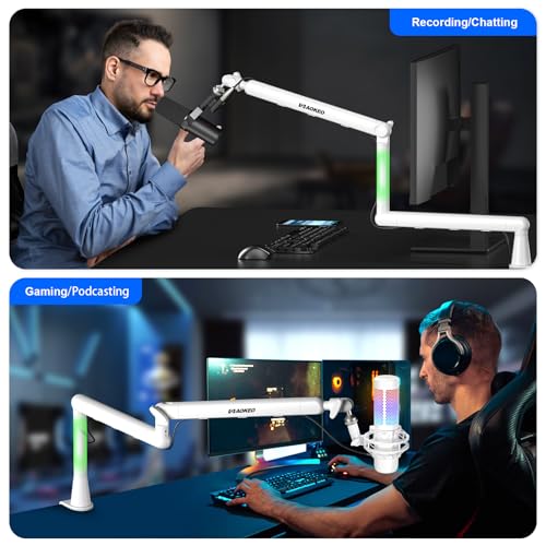 Bras de microphone Aokeo AK-55 support articulé de table pour Elgato Wave et micro - 7