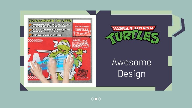 Amazon.com : Teenage Mutant Ninja Turtles Desk Pad Large Mouse Mat