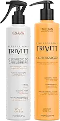 Cauterizacao Trivitt Profissional 250ml + Segredos Do Cabelo