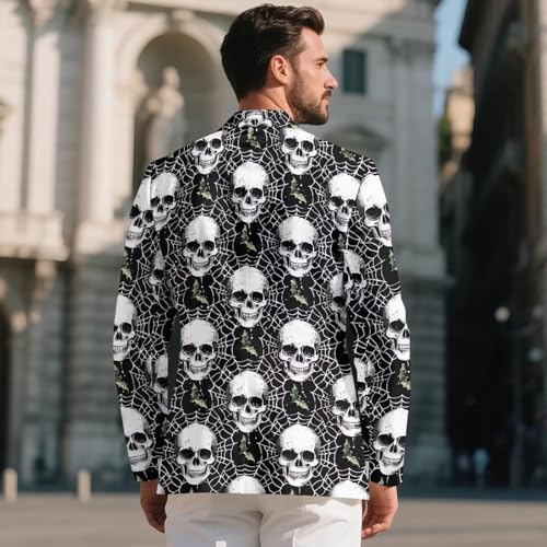 Men Blazer Summer Sports Suit Jacket with 2 Pockets Casual One Button Sport Coat Lapel Outfits S-5XL3