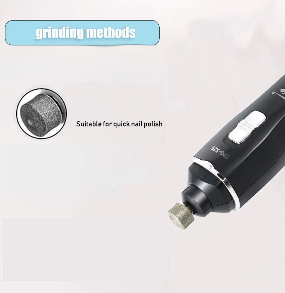 Molinillo de uñas for perros - Trimmers de uñas de perros de carga profesional for pequeños perros y gatos medianos y gatos pequeños - recargable for mascotas recortadoras de clavo pata indoloran
