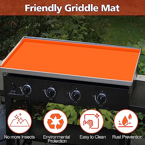 Mofeez Silicone Griddle Mat For Blackstone 36 Inch Griddle, Heavy Duty Food Grade Silicone Mat, Protect Griddle From Rodents, Insects, Debris, And Rust, All Season Cooking Protective Cover #TOP2