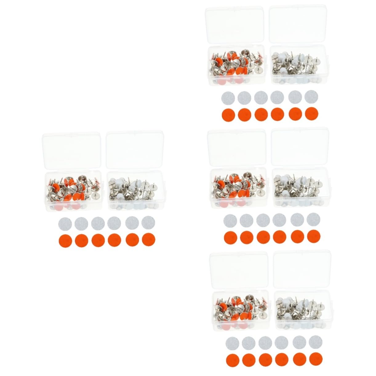 Kisangel Bouton D'avertissement Réfléchissant Lumière LED Carte Coureurs Dirigé pour Gilet De Course Réfléchissant Feux De Marchepied Agrafe Lampe À Pince Bar Métal