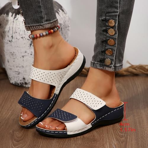 Wedge Sandals for Women Summer Dressy Comfy Sandals Arch Support Wedge Sandals Non Slip Slides3