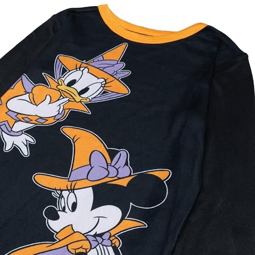 Disney Girls' 2-Piece Loose-fit Holiday Pajama Set, Soft & Cute for Kids2