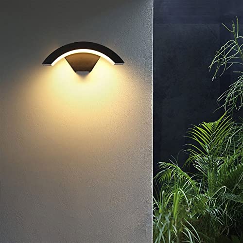 Aplique de pared impermeable para exterior e interior con luz cálida decorativa 5