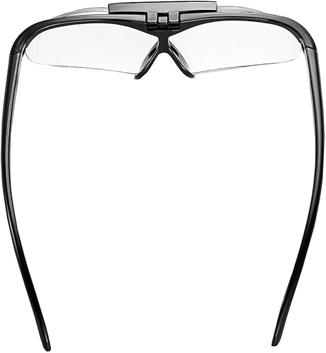 Miniatura 6 de Lupas, aumento del 160%, lente abatible hacia abajo, lupa manos libres 1.6X para lectura, trabajo cercano, joyeros, artes, manualidades y pasatiempos