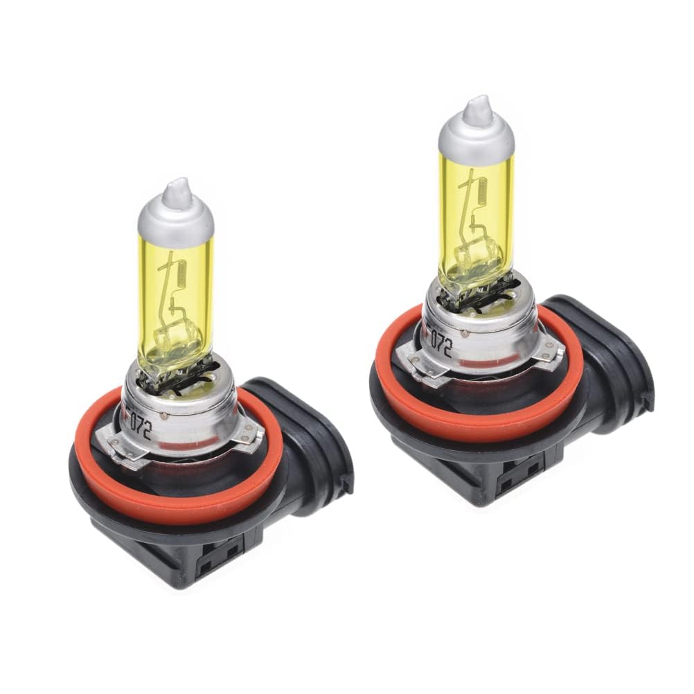 IPF M's Basic H11/9 Halogen Bulb 2450K Yellow Fog Lamp 12V 55W Pair