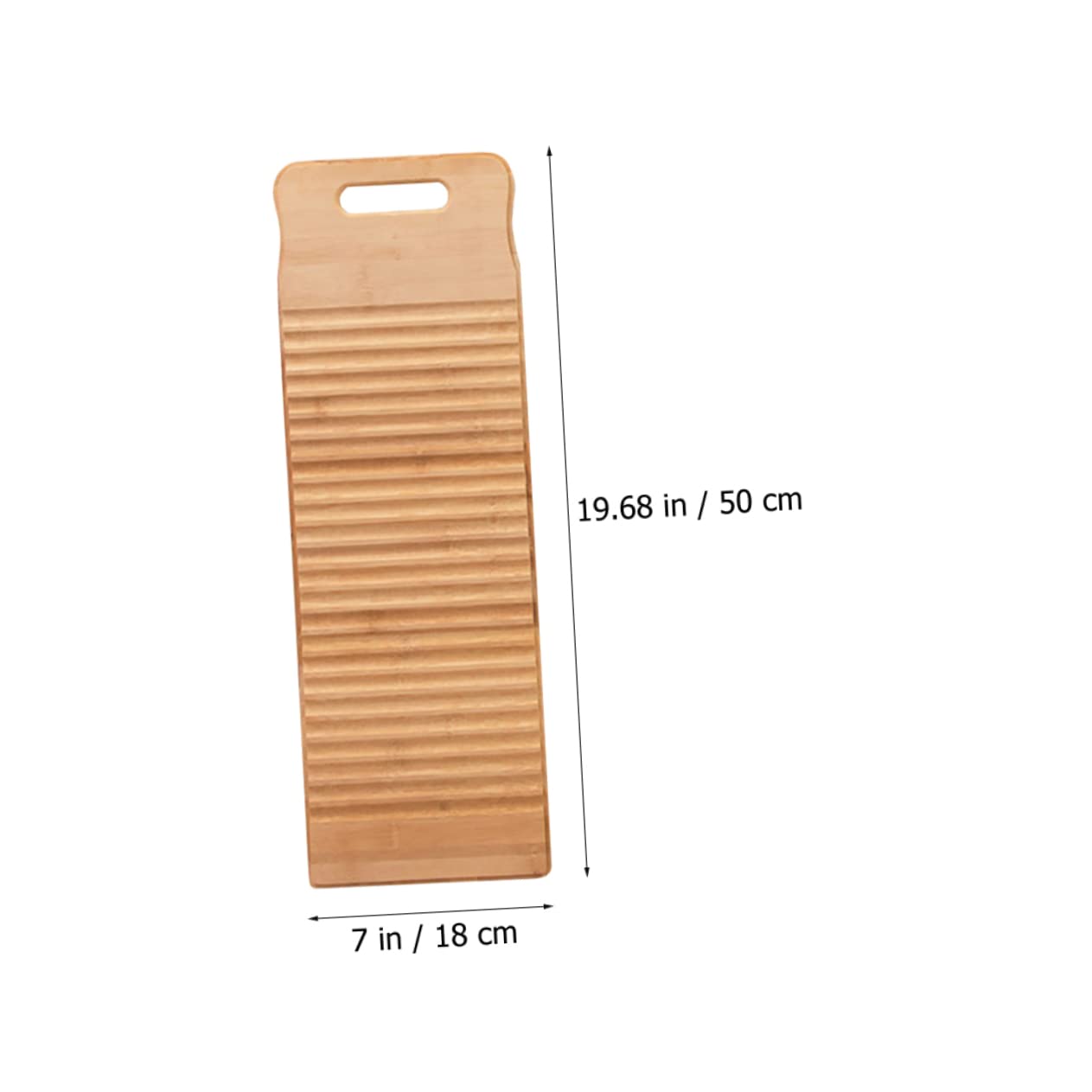 Tabla Cm de Madera Engrosada 8 de Ropa, 50x18x1 Lavar