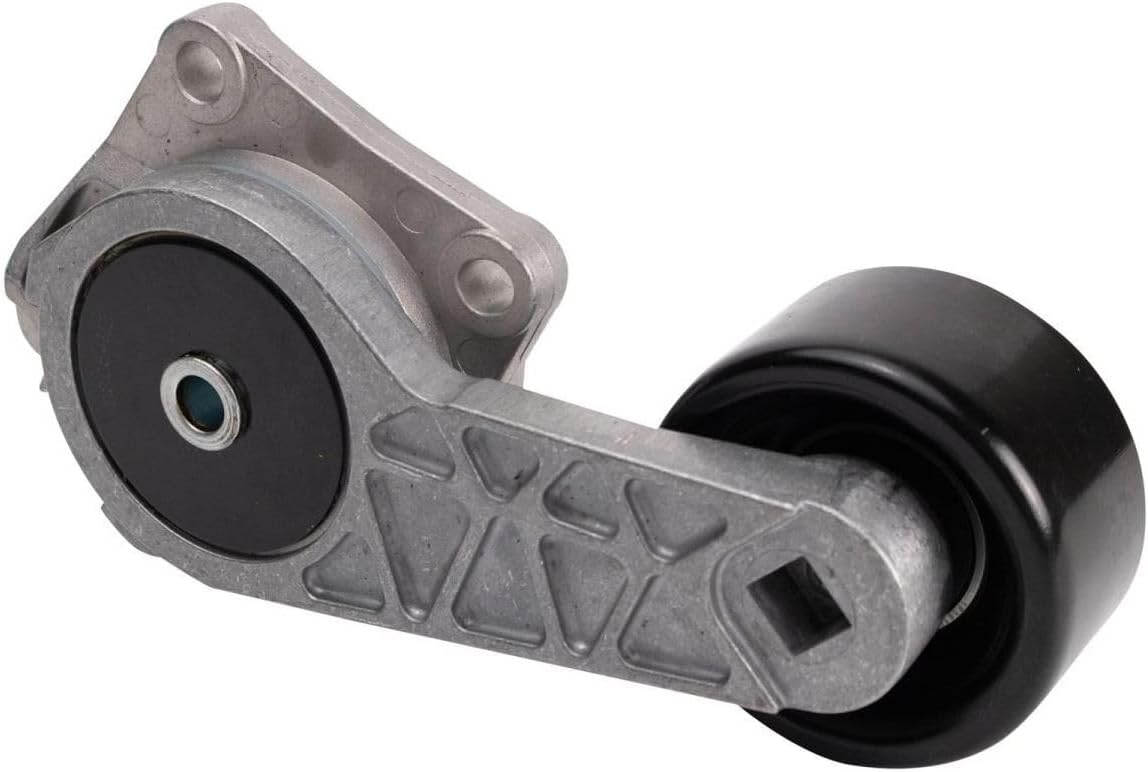 Serpentine Belt Tensioner Aluminum&Steel Silver Black Pulley 0.67 Diameter 3pc 1.48 In37.7 Mm Width for Lincoln, for Ford