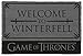 Produktbild Game of Thrones Welcome to Winterfell  Fußmatte, Grau, 40 x 60 cm