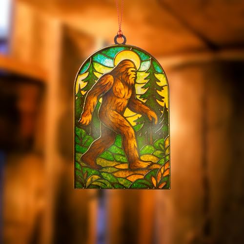 Image of Funny Christmas Ornaments - Bigfoot Gifts - Big Foot Sasquatch Gift - Sasquatch Gifts - Bigfoot Ornament - Christmas Ornaments 2026 - White Elephant Gift - Xmas Tree Funny Decoration