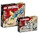 Produktbild Lego Set - Ninjago Jays Donnerdrache EVO 71760 + Zanes Power-Up-Mech EVO 71761, für Kinder ab 6 Jahren