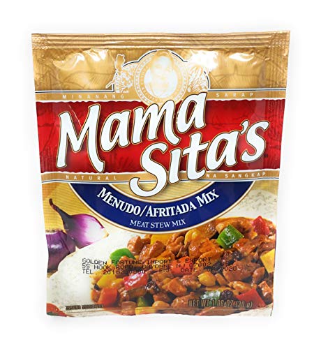 Mama Sita's Menudo/Afritada Meat Stew Mix, Five(5) Pack, 1.06 Oz(30G) #TOP1