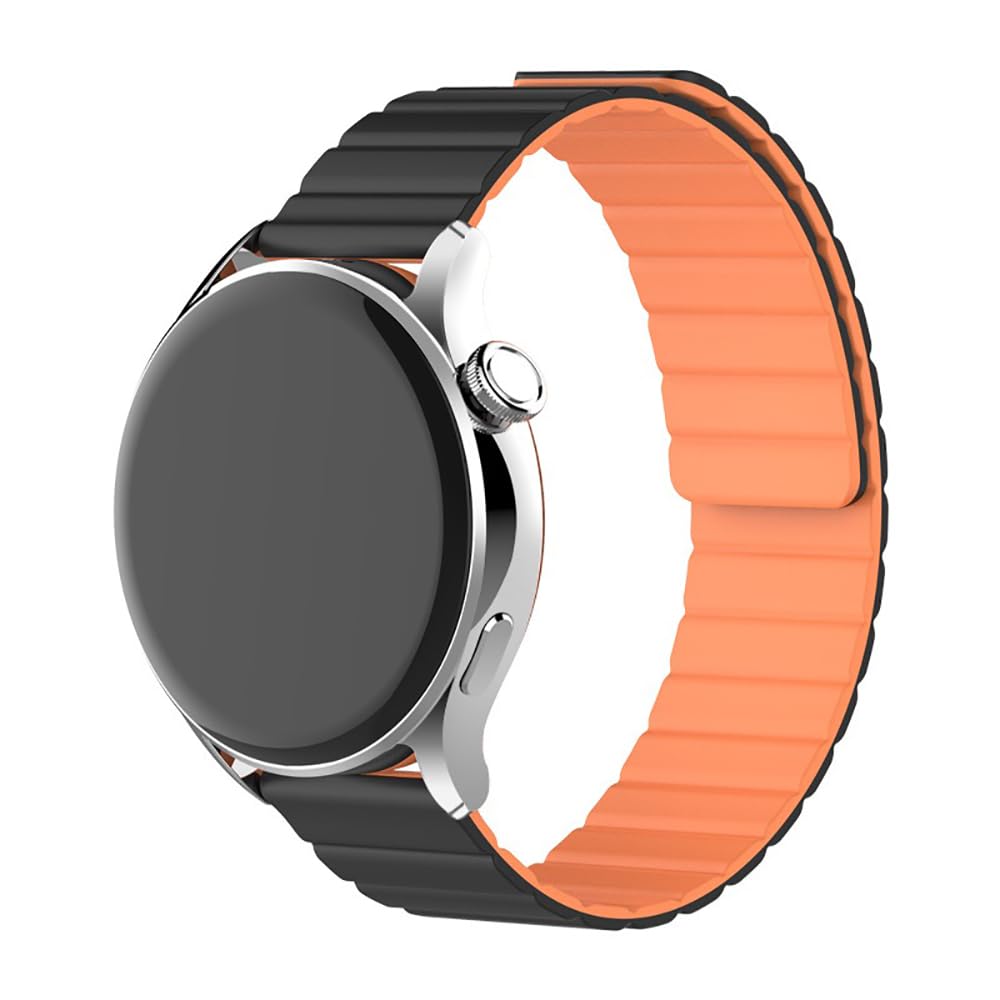 PaceBid 20mm Nylon Cinturino per Amazfit Active 2/Active/GTR Mini/GTS 4/GTS 4 Mini/Bip 3/Bip 3 Pro/GTS 3/2, Magnetica Intrecciato Cinturini di Ricambio per Amazfit T-Rex 3 Pro 44mm/GTR 42mm - Blu