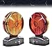 PIT66 12V Red & Amber Magnetic Towing Trailer Light Kit Turn Brake Running Lights for Trailer RV Boat Truck Car Bike Tow Dolly Two Sided