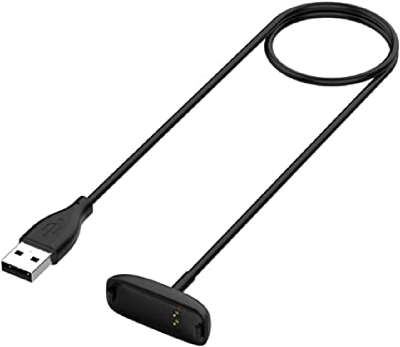 USB Charging Cable Cord Dock Charger Adapter Wire For Fitbit Inspire 2 Smartband -1M