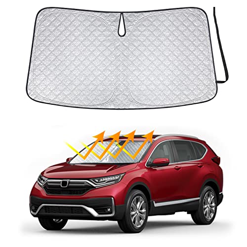 Fonowka Windshield Sun Shade For Honda CRV 2023 2024 2025 CR-V SUV Foldable Sun - View #2