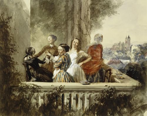 Toile À l'extérieur Adolph Friedrich Von Menzel Portrait d'Art Mural 60x90