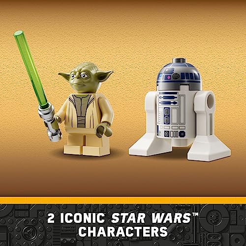 LEGO Star Wars: The Clone Wars Yoda’s Jedi Starfighter 75360 Star Wars Collectible for Kids Featuring Master Yoda Figure with Lightsaber Toy, Birthday Gift for 8 Year Olds or any Fan of The Clone Wars - image 5
