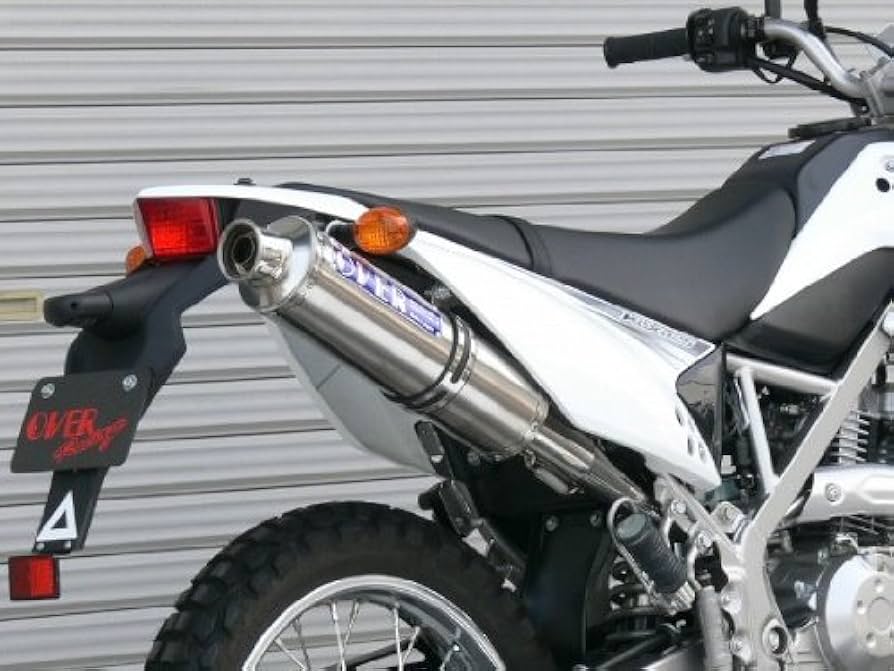 オーバーレーシングマフラー KLX125/D-TRACKER125用 OVER RACING オーヴァー ステンチタン マフラー KLX125・D