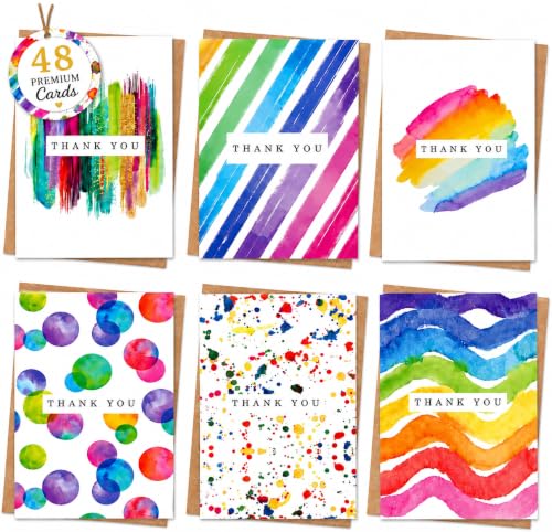 Tarjetas de agradecimiento con sobres Giftinghouse para felicitación de bodas y niños