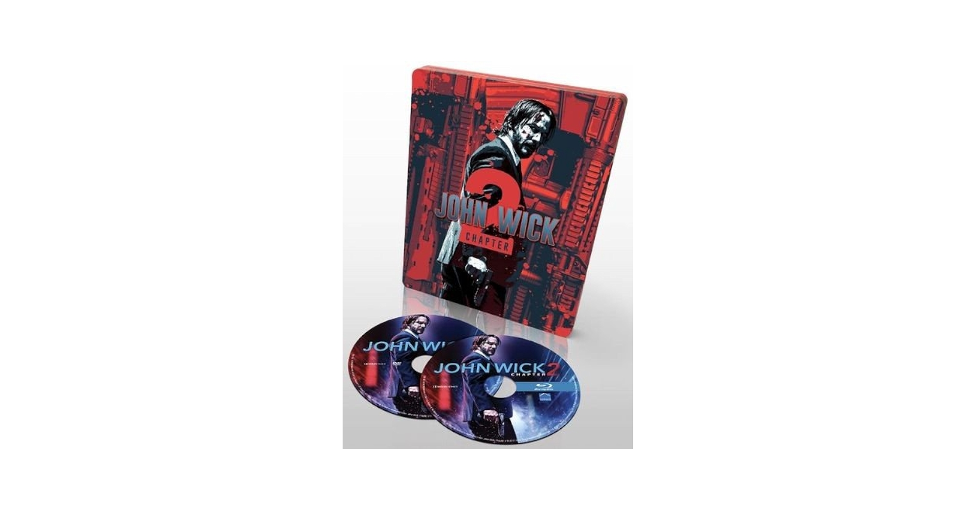 johnwick2 BIu-ray数量限定スチールブック使用 Amazon.co.jp