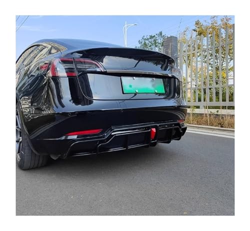 Spoiler pare-chocs arrière Tesla Model 3 pour protéger et styliser le diffuseur - 5