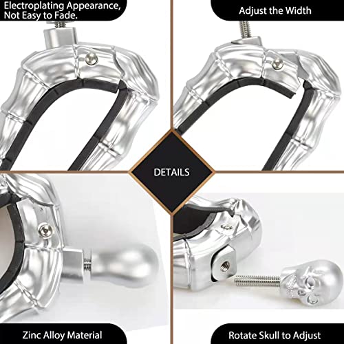 Geva Guitar Capo Skull Knob For Acoustic And Electric Guitar Skeleton Head, Universal 4 5 6 12 Strings Instrument Capos For Geva 0 #TOP5